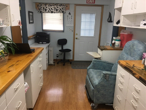Comfortable and inviting clinic.